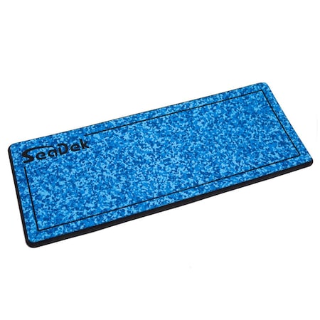 Seadek 16 x 39in 20mm Dual Density Large Helm Pad w/SeaDek Logo - Brushed Texture - Aqua Camo/ 37926-81119